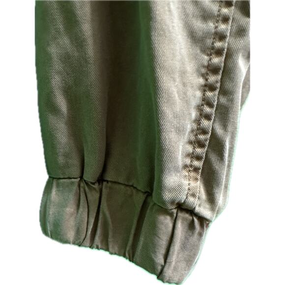 Young Fabulous & Broke Tan Bomber Utility Jacket Size Medium - Picture 5 of 10